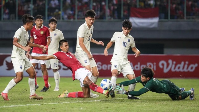 U19 Indonesia 'sống sót' trước sức ép của Thái Lan ảnh 1