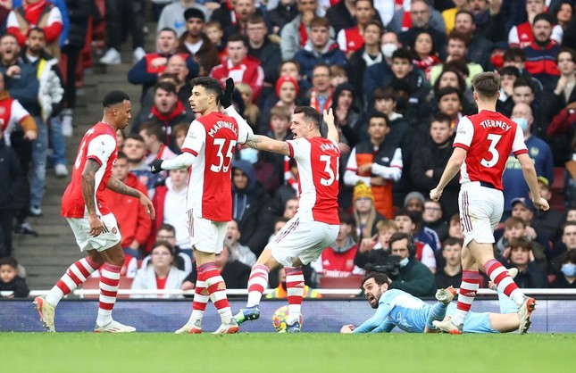 Arsenal vs Man City 1-2: Man City chiến thắng ở phút bù giờ ảnh 8