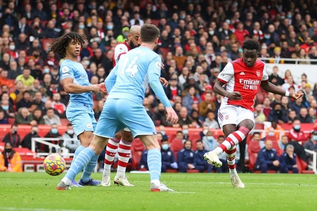 Arsenal vs Man City 1-2: Man City chiến thắng ở phút bù giờ ảnh 6