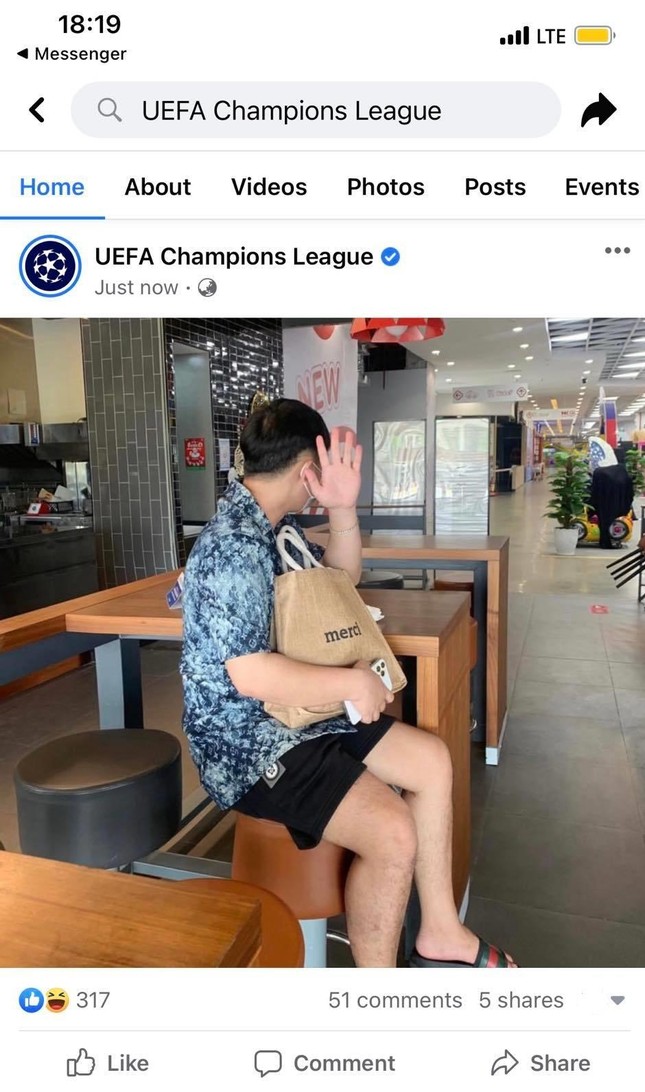 Trang chủ Champions League bất ngờ đăng hình ảnh Quang Hải ảnh 2