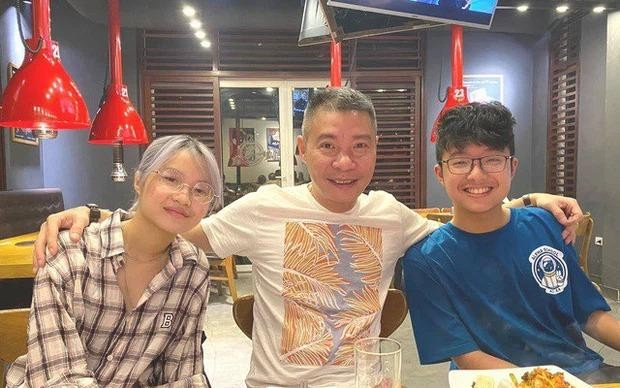 Hai con riêng đến thăm bố, NSND Công Lý viết một câu đầy tình cảm ảnh 4