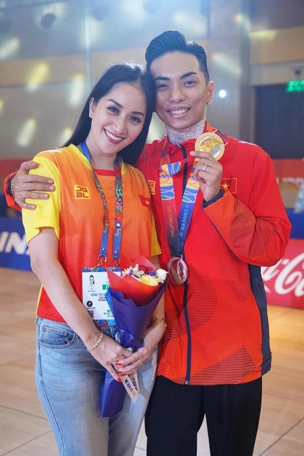 2 kỳ SEA Games liên tiếp, Khánh Thi đồng hành cùng Phan Hiển mang HCV về cho thể thao Việt Nam ảnh 5