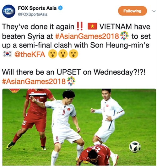 Báo chí châu Á tung hô chiến tích của Olympic Việt Nam ảnh 2