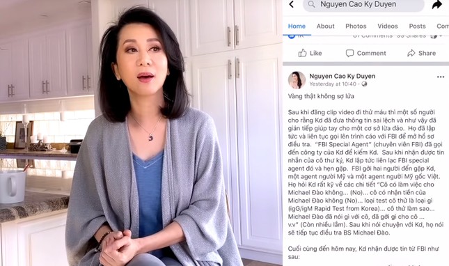 MC Kỳ Duyên trải lòng về ồn ào bị FBI điều tra vì liên quan COVID-19 ảnh 2