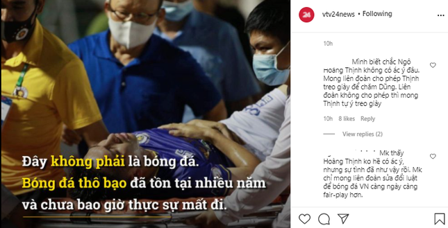 Dân mạng tranh cãi 'nảy lửa' vụ vào bóng thô bạo của Hoàng Thịnh với Hùng Dũng ảnh 2