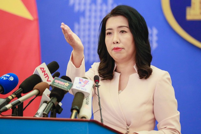 Việt Nam tiếp tục theo dõi nhóm tàu Hải Dương 08 của Trung Quốc ảnh 1