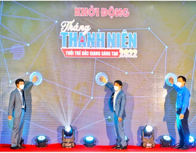 Bắc Giang khởi động Tháng Thanh niên với chủ đề Tuổi trẻ sáng tạo ảnh 1