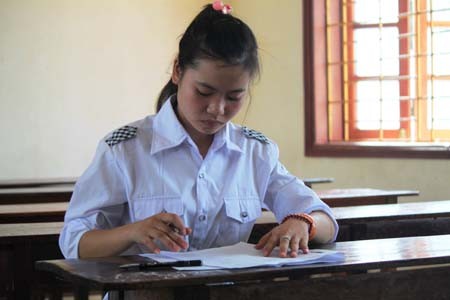 Chia sẻ của học sinh duy nhất thi môn Sử ở một hội đồng thi ảnh 1
