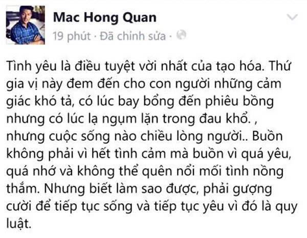 Hot girl công khai chia tay tiền đạo Mạc Hồng Quân ảnh 2