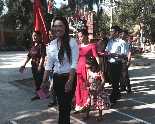 Quân dân Trường Sa nô nức đi bầu cử ảnh 3