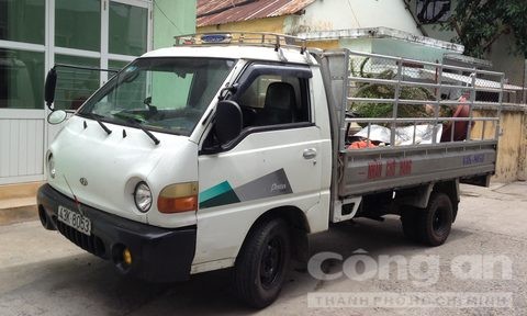 Hai kẻ ‘ngáo đá’ mượn xe tải đi ăn trộm cây cảnh ảnh 1