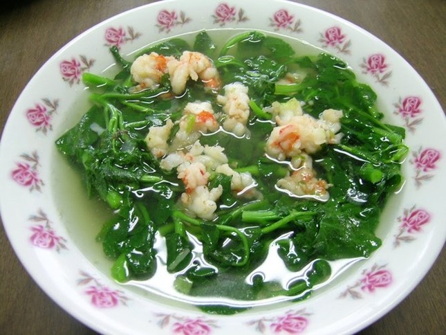 Những loại rau nấu với tôm siêu ngon và bổ dưỡng cho bé ảnh 2
