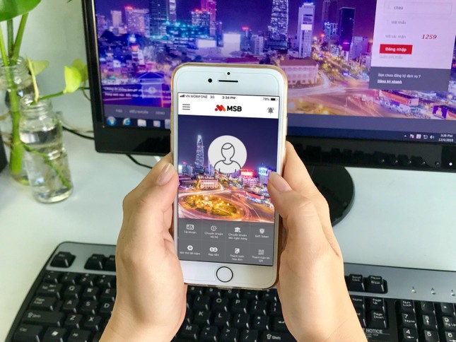 MSB triển khai tính năng đăng nhập/xác thực bằng sinh trắc học và Soft Token ảnh 1