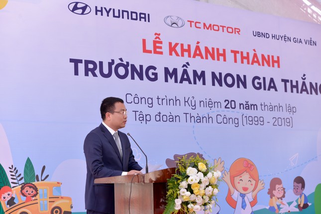 TC Motor khánh thành trường mầm non chuẩn quốc gia tại Ninh Bình ảnh 2