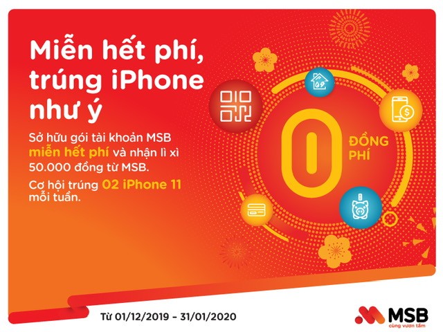 Giao dịch thảnh thơi, lên đời Iphone cùng MSB ảnh 1