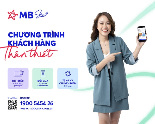 Tích lũy điểm thưởng, nhận nhiều ưu đãi với “MB Star” ảnh 1
