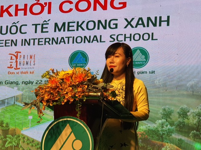 Kiên Giang: Khởi công xây dựng trường học chuẩn quốc tế ảnh 1