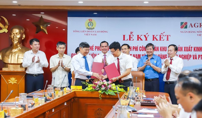 Agribank và Tổng Liên đoàn Lao động Việt Nam ký kết Quy chế hợp tác toàn diện ảnh 1