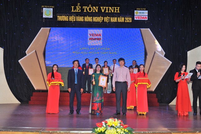 Vedan Việt Nam lần thứ 5 liên tiếp được tôn vinh ‘thương hiệu vàng nông nghiệp Việt Nam’ ảnh 1