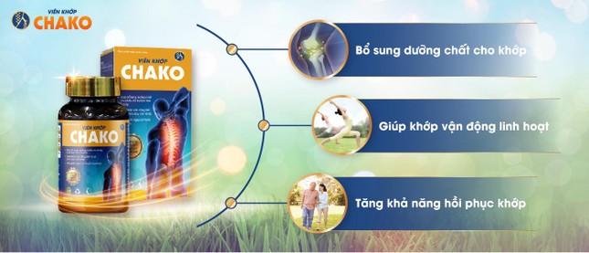 Thực hư công dụng của Viên xương khớp Chako ảnh 1