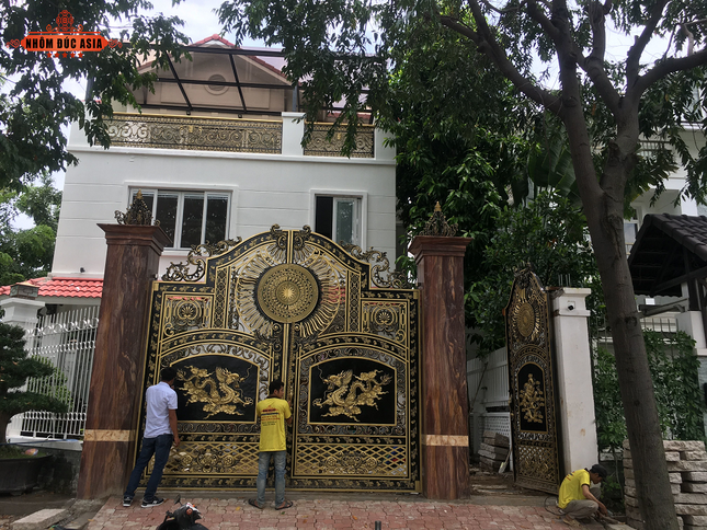 Nhôm đúc Asia – Dịch vụ thiết kế sản xuất cổng nhôm đúc uy tin chất lượng ảnh 4