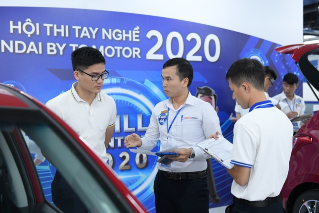 Hội thi tay nghề Hyundai by TC MOTOR 2020 diễn ra thành công tốt đẹp ảnh 2