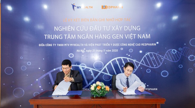 Medpharin và My Health nghiên cứu, phối hợp triển khai Trung tâm Ngân hàng Gen Việt Nam ảnh 1