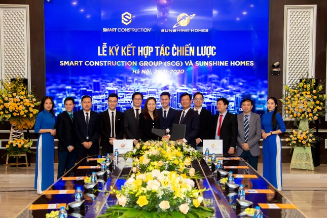 Smart Construction Group (SCG) ký hợp tác chiến lược với Sunshine Homes ảnh 1