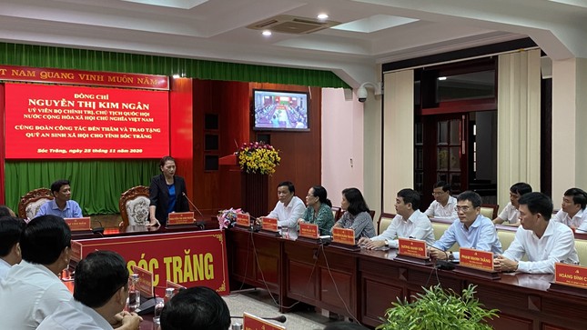 Đoàn công tác Trung ương làm việc ở miền Tây Nam bộ ảnh 2