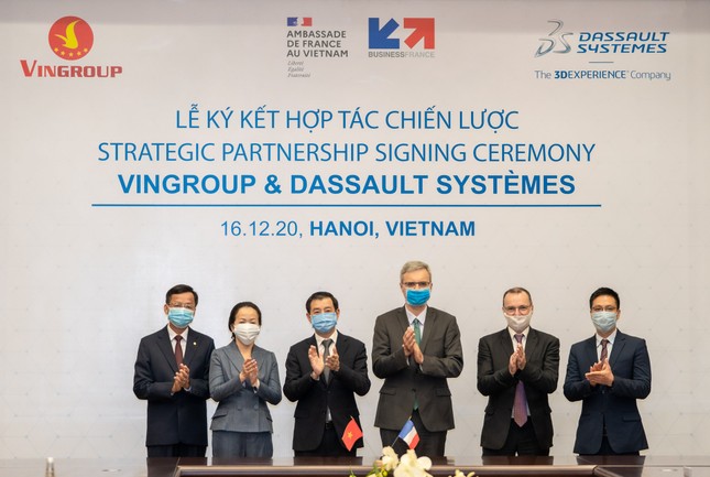 Vingroup ký kết hợp tác chiến lược với Dassault Systèmes thúc đẩy chuyển đổi số ảnh 2