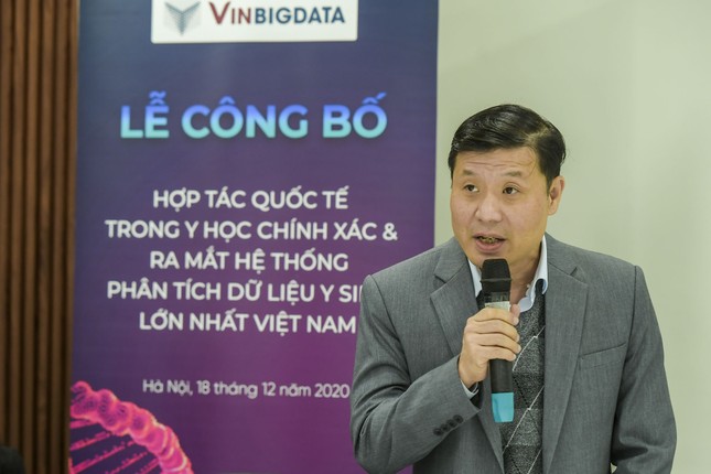 Vingroup công bố hợp tác quốc tế và ra mắt hệ thống quản lý dữ liệu y sinh lớn nhất VN ảnh 1