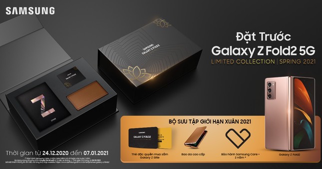 Đã có thể đặt trước Galaxy Z Fold 2 5G bản đặc biệt tại Viettel Store ảnh 2