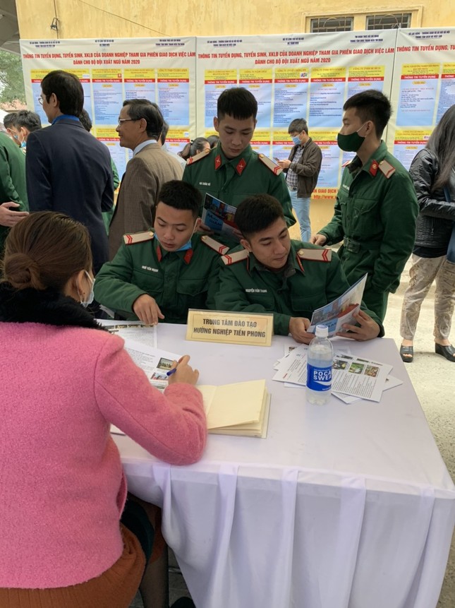 Trung tâm đào tạo và hướng nghiệp Tiền Phong tư vấn hướng nghiệp cho bộ đội xuất ngũ ảnh 4