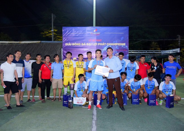 Giải bóng đá Đại Lợi Phát Champions thu hút sự quan tâm của nhiều doanh nghiệp xây dựng ảnh 3
