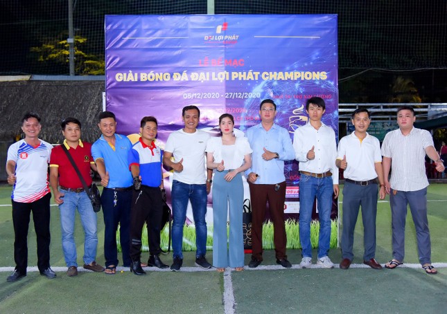 Giải bóng đá Đại Lợi Phát Champions thu hút sự quan tâm của nhiều doanh nghiệp xây dựng ảnh 4