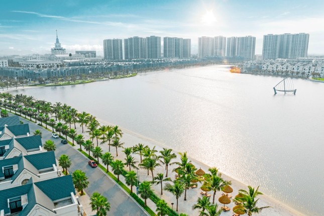 “Bộ tứ sắc xanh” độc đáo có 1-0-2 của thành phố biển hồ Vinhomes Ocean Park ảnh 4