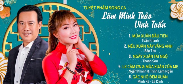 Lâm Minh Thảo và Vinh Tuấn ra mắt album 'Nâng chén tình Xuân' ảnh 2