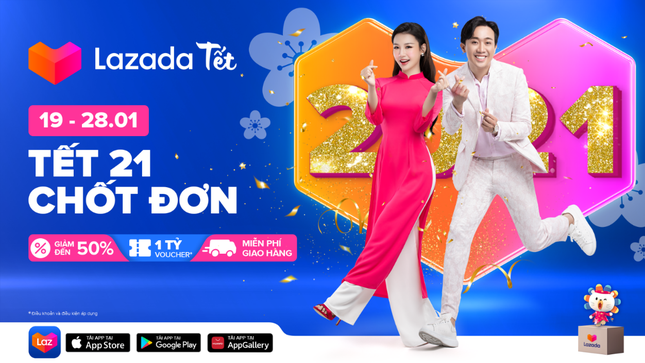 An tâm sắm tết với hàng triệu ưu đãi từ Lazada ảnh 1