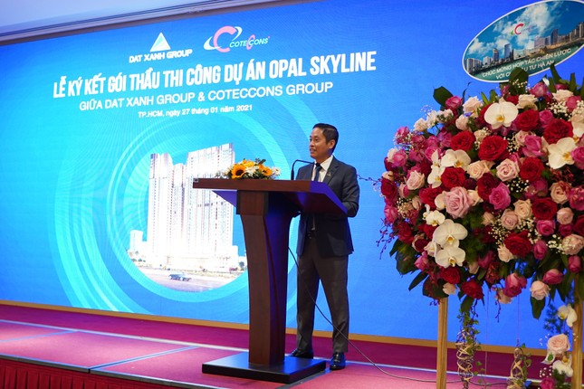 Tập đoàn Đất Xanh và Coteccons bắt tay xây dựng dự án Opal Skyline ảnh 2