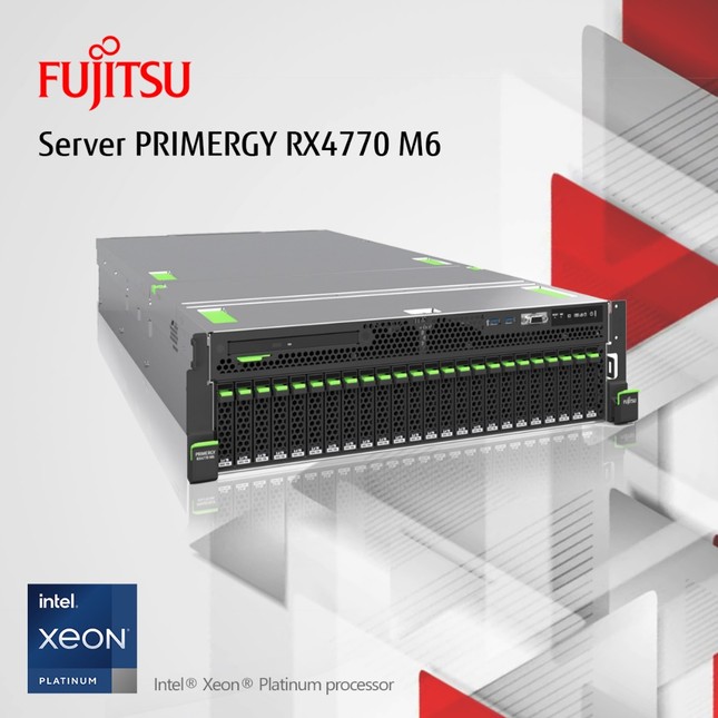 Fujitsu PRIMERGY RX4770 M6 – Chìa khóa cho Chuyển đổi số ảnh 1