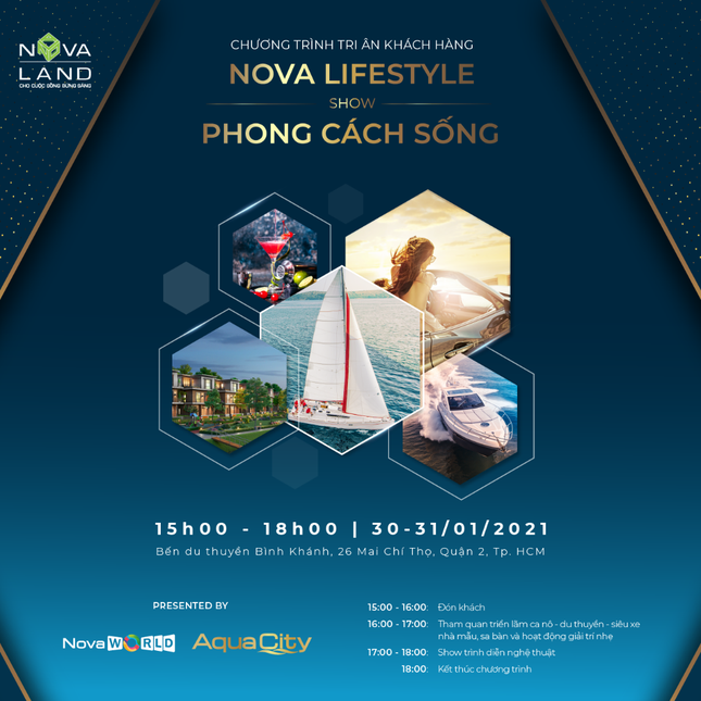 Novaland tổ chức sự kiện “Nova Lifestyle – Show Phong Cách Sống” tri ân khách hàng ảnh 1