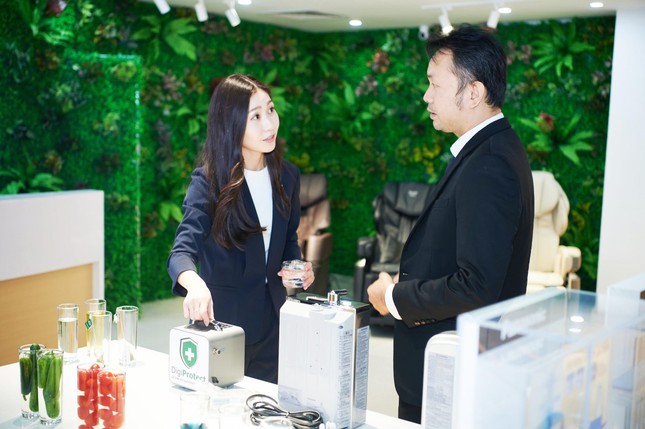 Đại diện Panasonic ấn tượng mạnh với Trung tâm trải nghiệm máy lọc nước ion kiềm ảnh 2