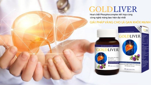 Viên uống GoldLiver giúp hạ men gan chỉ sau 4 tuần ảnh 1