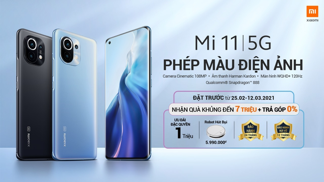 Chỉ còn 1 ngày nữa là diễn ra Pre-order thượng phẩm Mi 11 | 5G tại Việt Nam ảnh 2