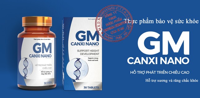 GM CANXI NANO đạt tín nhiệm hàng đầu về hỗ trợ phát triển chiều cao ảnh 1