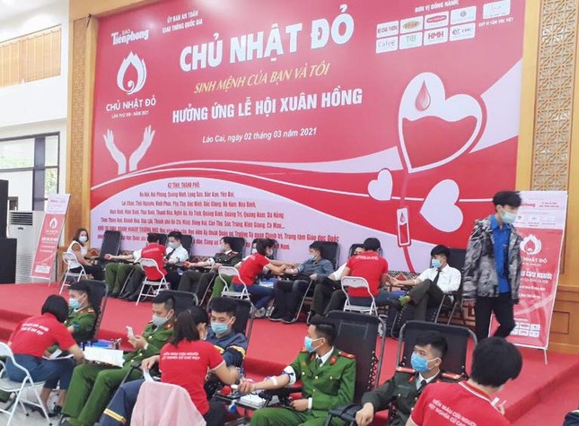 Chủ nhật Đỏ 2021 tại tỉnh Lào Cai vượt chỉ tiêu đề ra ban đầu ảnh 1