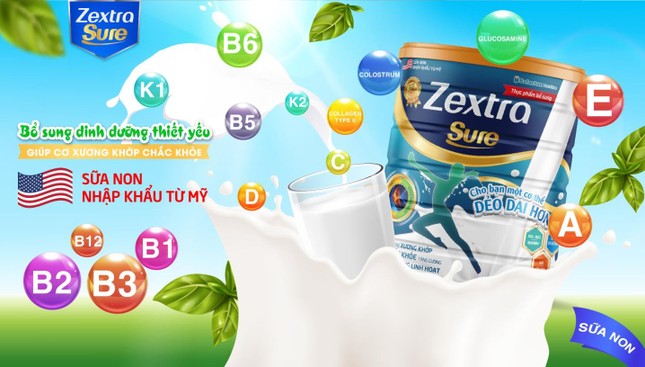 Zextra Sure - Đột phá công nghệ sữa non nhập khẩu từ Mỹ cho người đau xương khớp ảnh 1