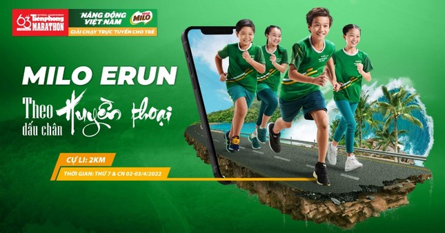 Nestlé MILO lần đầu tổ chức Giải chạy bộ trực tuyến cho trẻ em MILO Erun ảnh 1