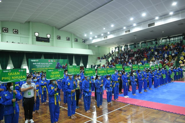 1.200 vận động viên học sinh tranh tài tại Giải Vovinam Việt Võ Đạo Cúp Nestlé MILO 2022 ảnh 1