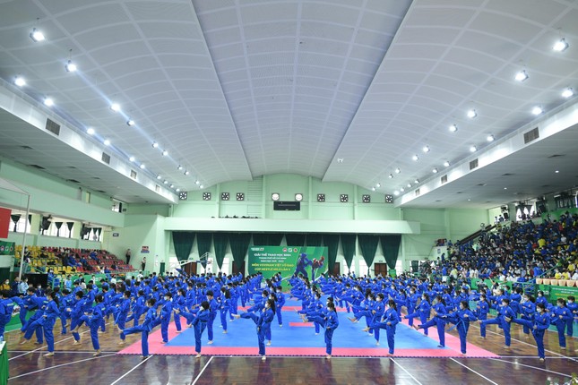 1.200 vận động viên học sinh tranh tài tại Giải Vovinam Việt Võ Đạo Cúp Nestlé MILO 2022 ảnh 3